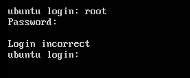 root can't login ubuntu