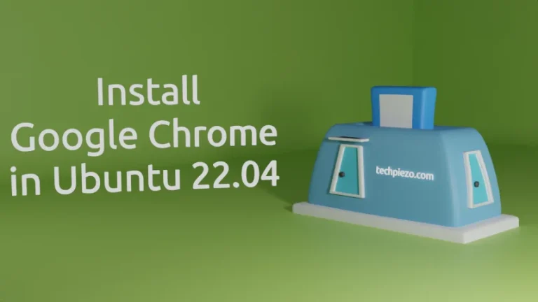 Install Google Chrome in Ubuntu 22.04