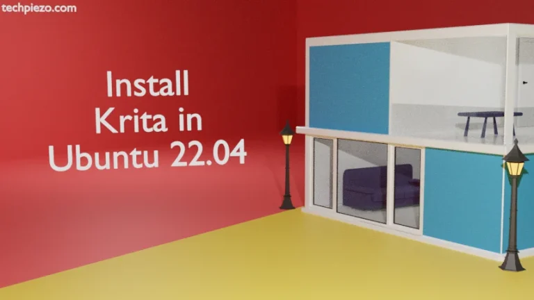 Install Krita in Ubuntu 22.04