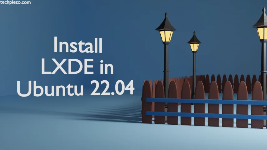 Install LXDE in Ubuntu 22.04