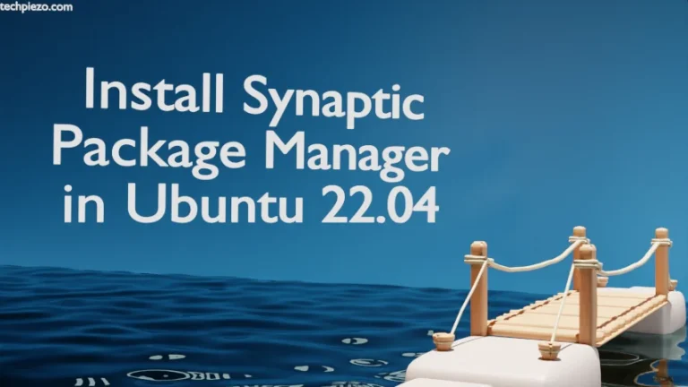 Install Synaptic Package Manager in Ubuntu 22.04
