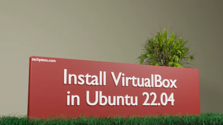 Install VirtualBox in Ubuntu 22.04