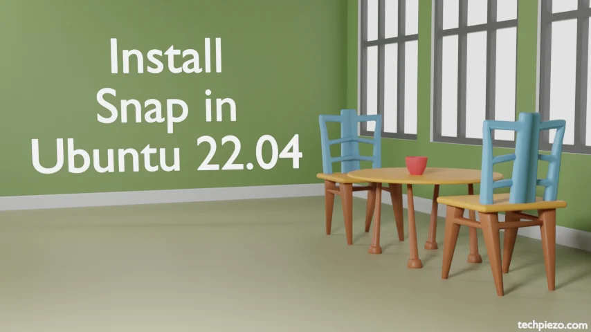 Install Snap in Ubuntu 22.04