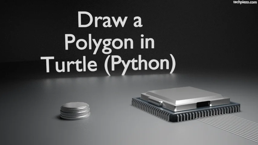 Draw a polygon in Turtle (Python)
