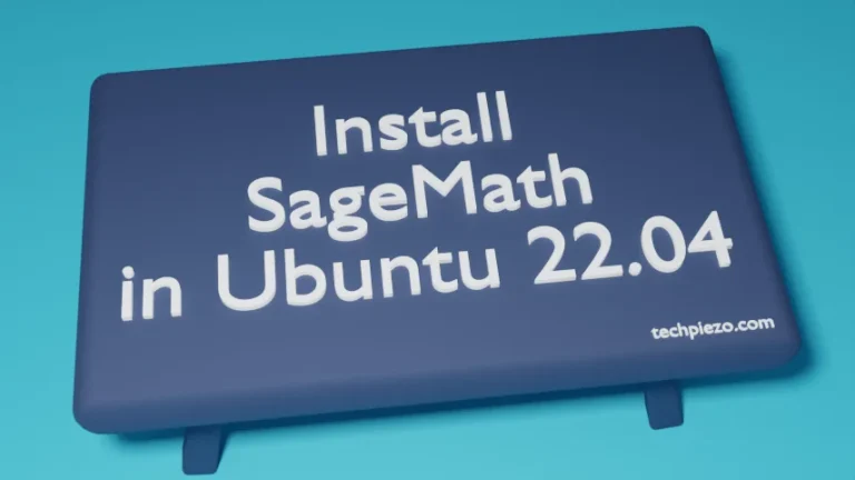 Install SageMath in Ubuntu 22.04