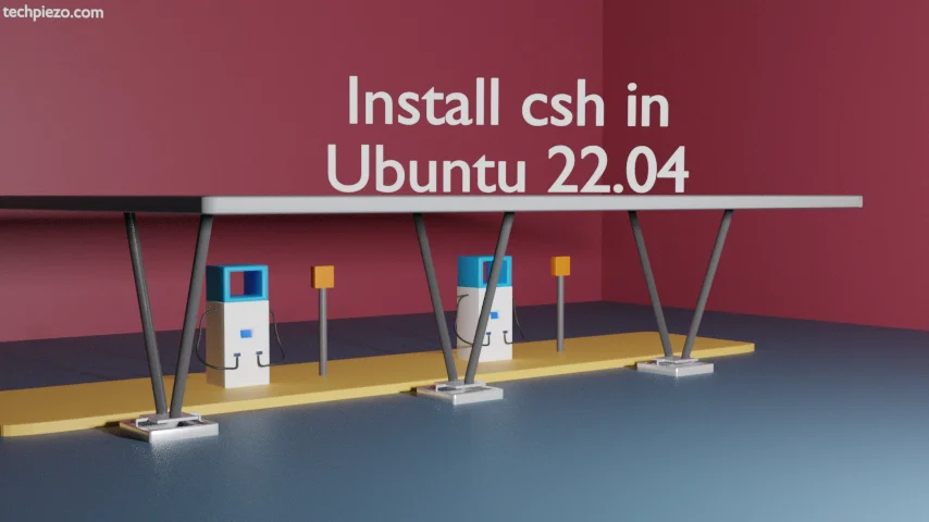 Install csh in Ubuntu 22.04