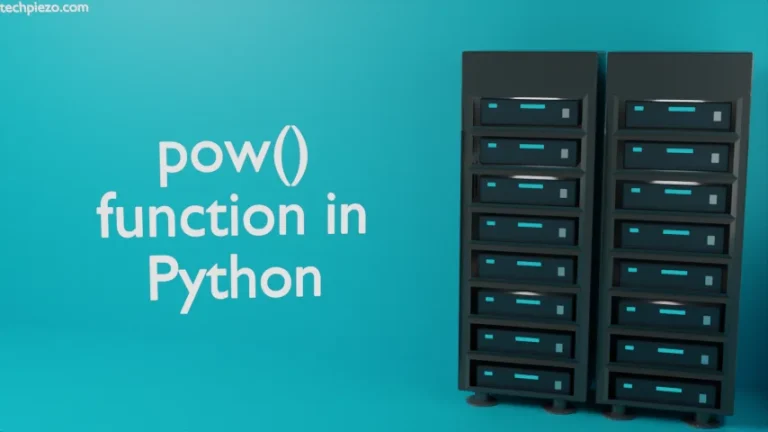 pow() function in Python