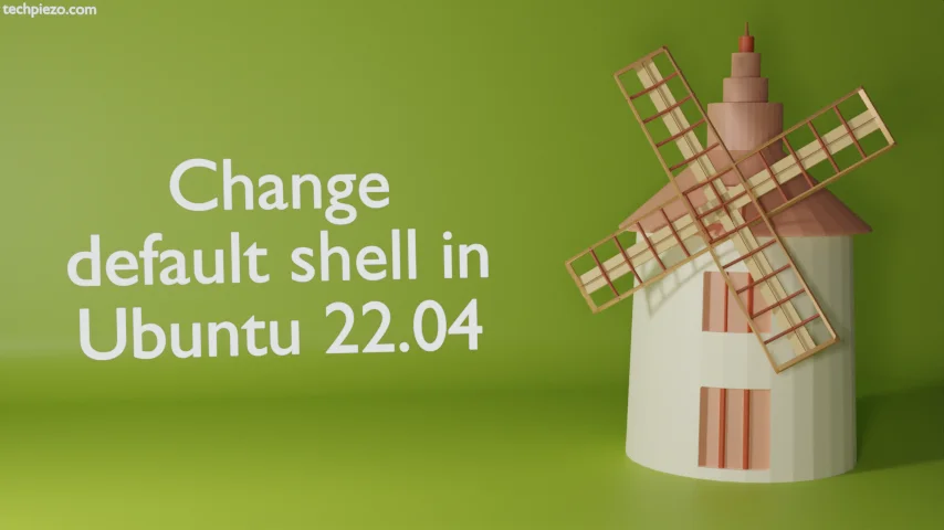 Change default shell in Ubuntu 22.04
