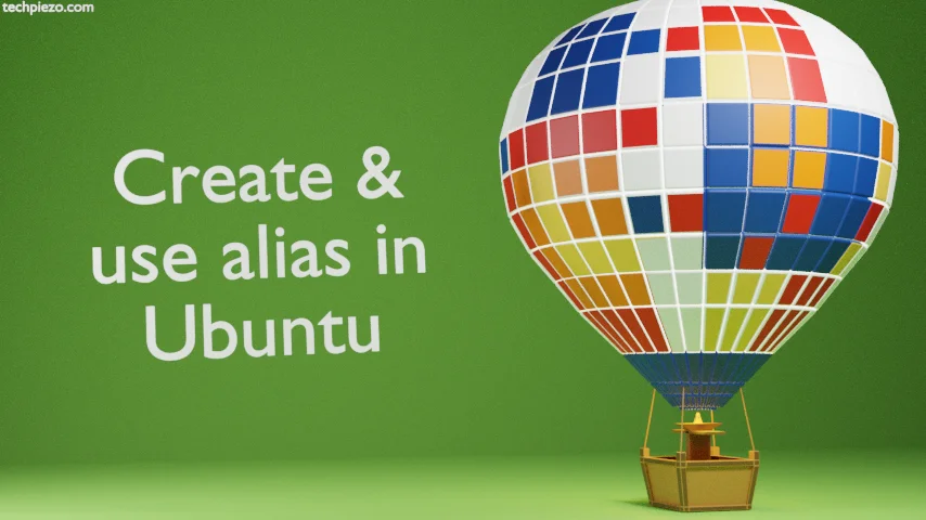Create and use alias in Ubuntu