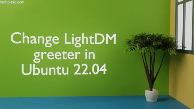Change LightDM Greeter in Ubuntu 22.04