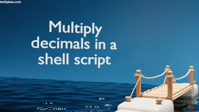 Multiply decimals in a Shell Script