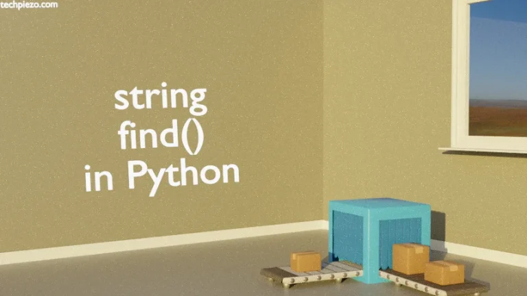 string find() in Python