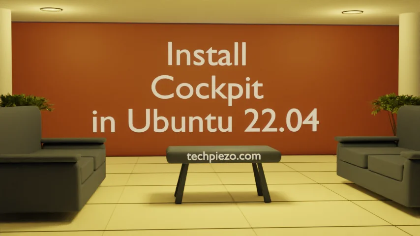 Install Cockpit in Ubuntu 22.04