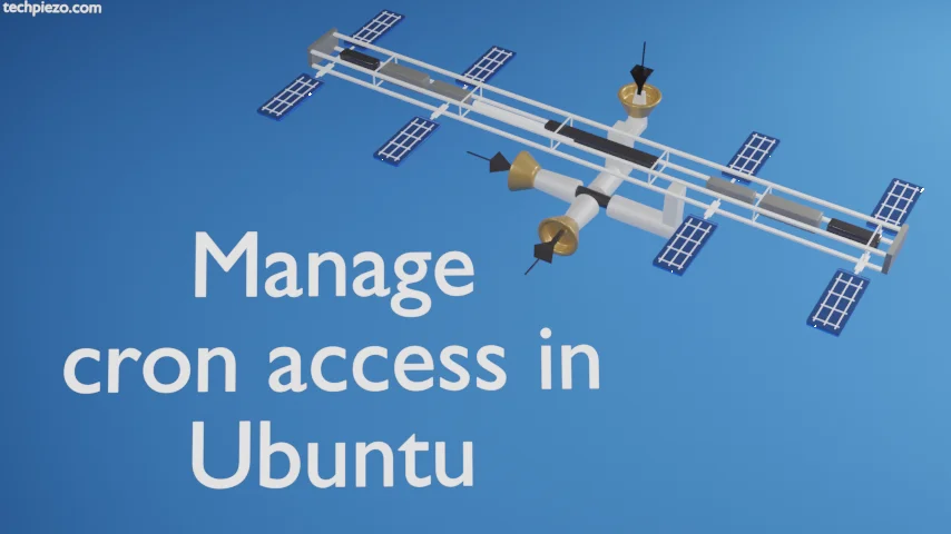 Manage cron access in Ubuntu