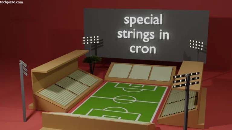special strings in cron