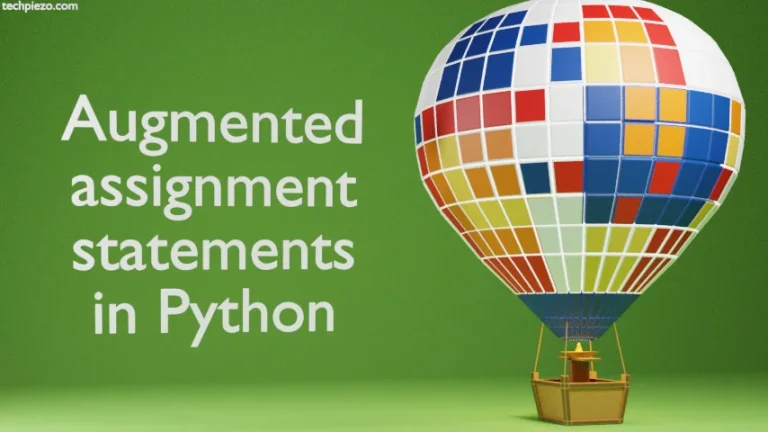 Augmented assignment statements in Python