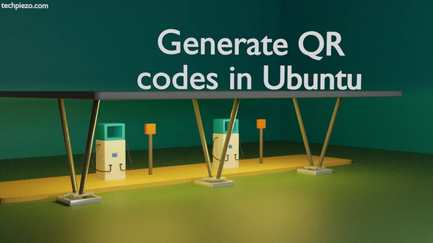 Generate QR codes in Ubuntu