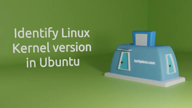 Identify Linux Kernel version in Ubuntu