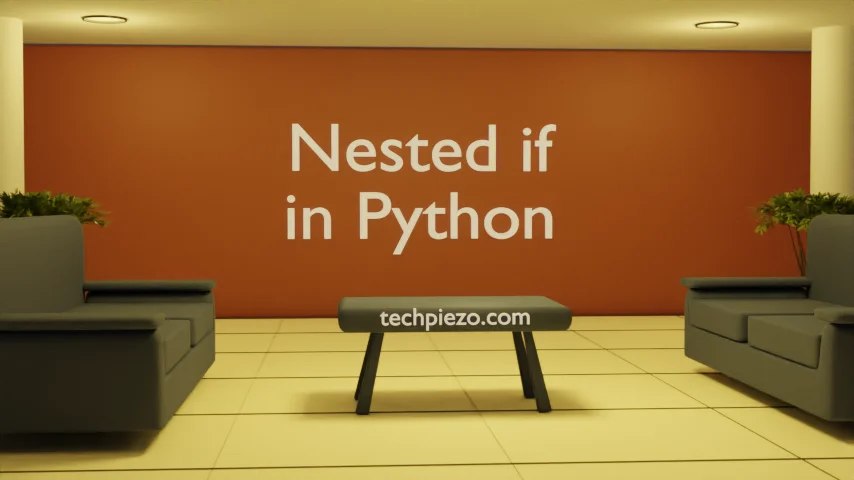Nested if in Python