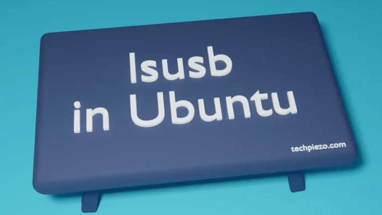 lsusb in Ubuntu