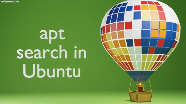 apt search in Ubuntu