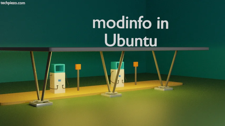 modinfo in Ubuntu