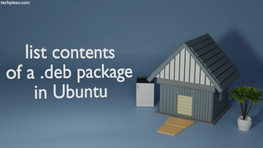 list contents of a deb package in Ubuntu