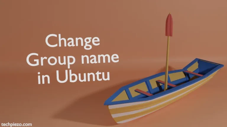 Change Group name in Ubuntu