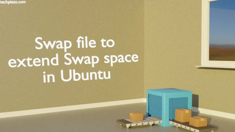 Swap file to extend Swap space in Ubuntu