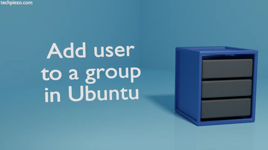Add user to a group in Ubuntu