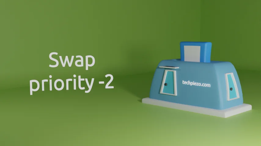 Swap priority -2