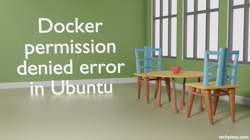 Docker permission denied error in Ubuntu