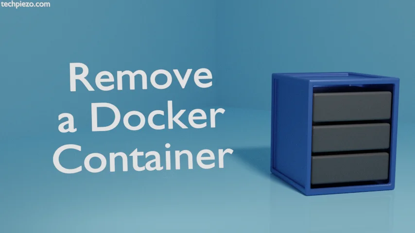 Remove a Docker container