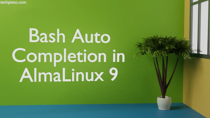Bash Auto Completion in Alma Linux 9