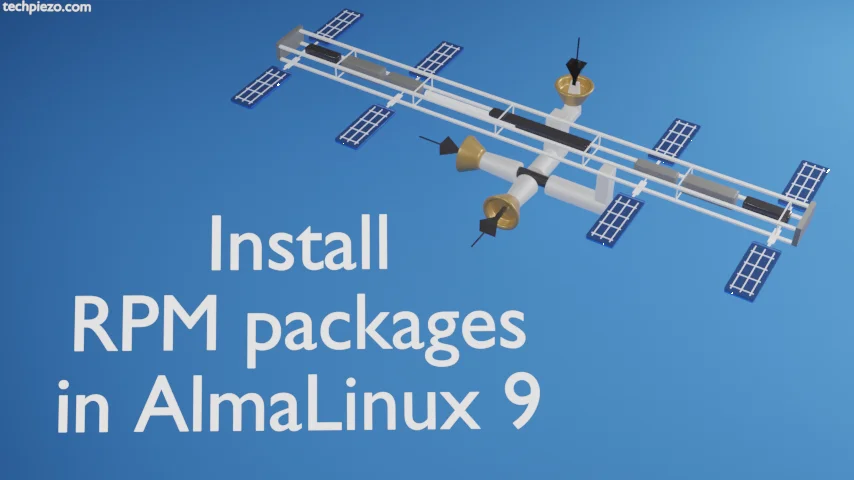 Install RPM packages in AlmaLinux 9