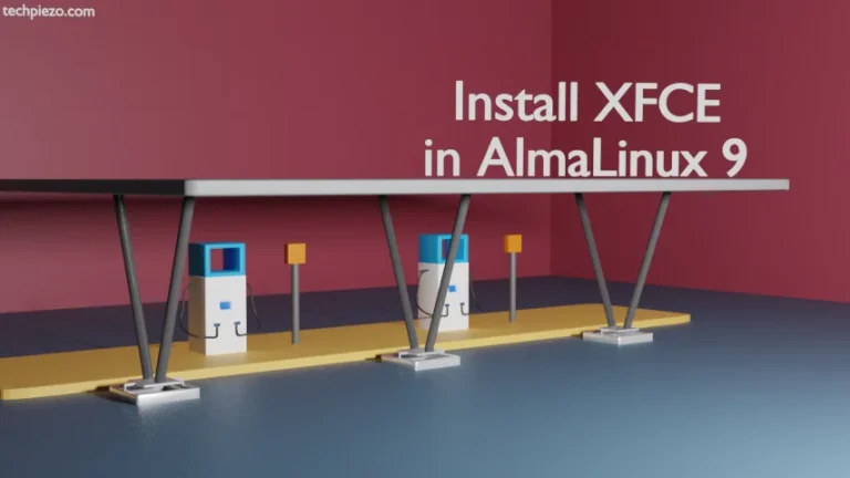 Install XFCE in AlmaLinux 9