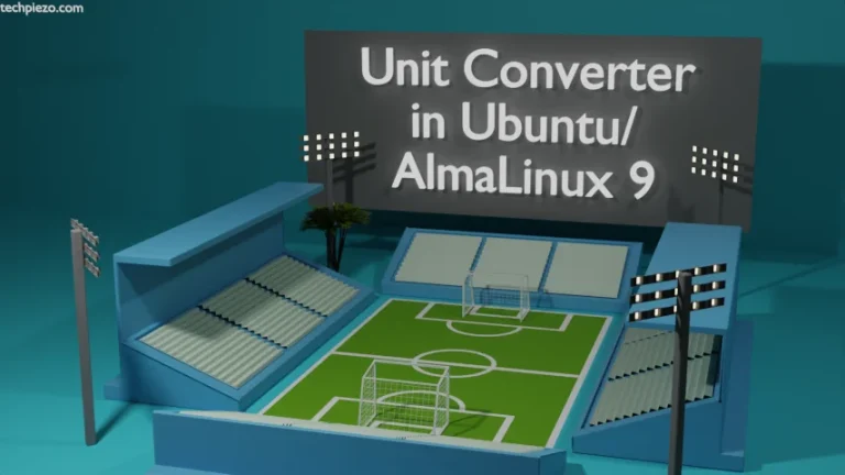 Unit converter in Ubuntu/AlmaLinux 9