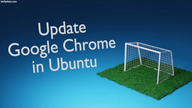 Update Google Chrome in Ubuntu