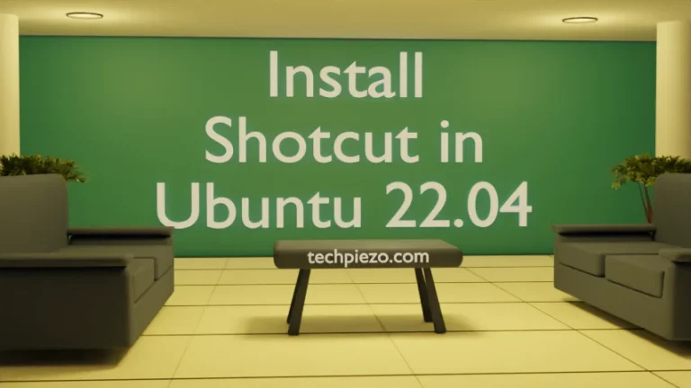 Install Shotcut in Ubuntu 22.04