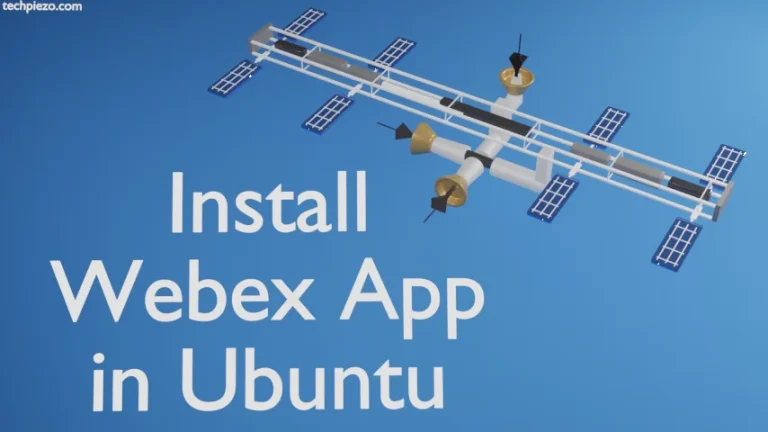 Install Webex App in Ubuntu 22.04