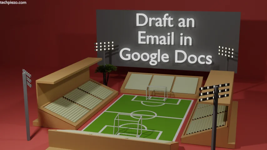 How to draft an Email in Google Docs