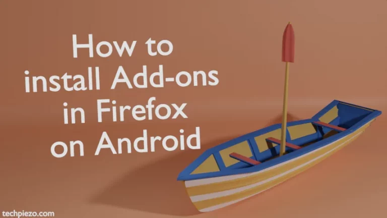How to install Add-ons in Firefox on Android