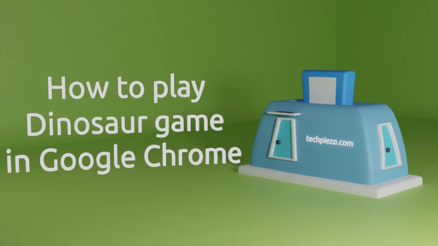 How to play Dinosaur game in Google Chrome