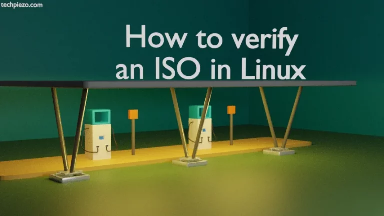 How to verify an ISO in Linux