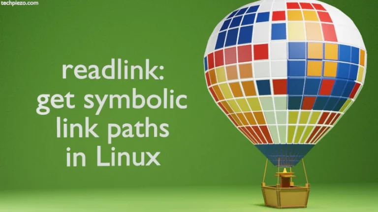 readlink: get symbolic link paths in Linux