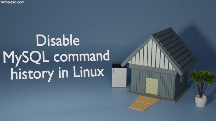 Disable MySQL command history in Linux