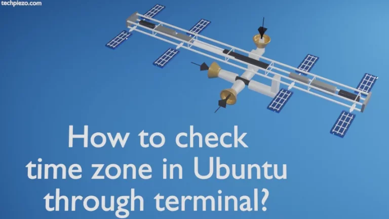 How to check time zone in Ubuntu through terminal