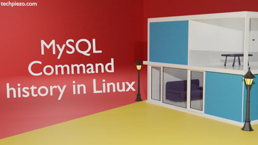 MySQL command history in Linux