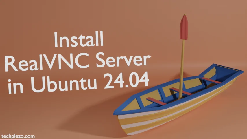 Install RealVNC Server in Ubuntu 24.04