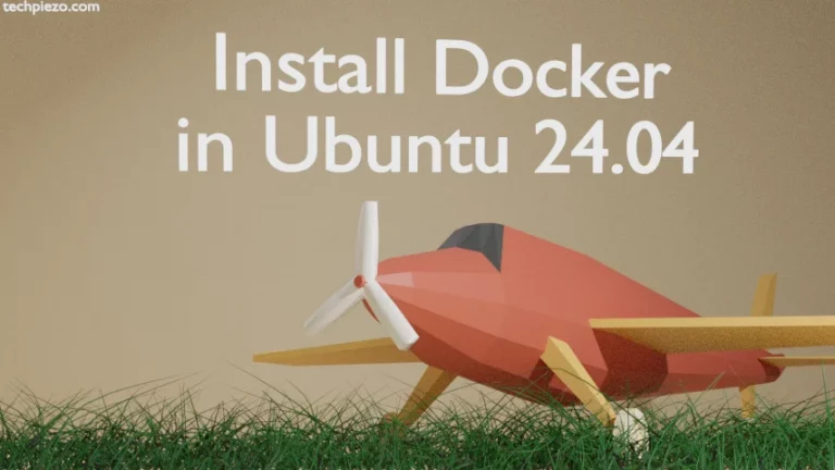 Install Docker in Ubuntu 24.04
